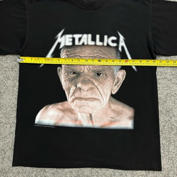 Vintage 1991 Metallica Enter Sandman Never Land Tour Shirt Brockum Large RARE!🔥 - Picture 9 of 11